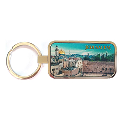 Western Wall Foil Key Chains