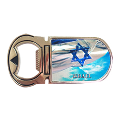 Flag of Israel Foil Bottle Openers