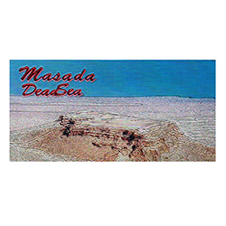 Masada Dead Sea Foil Magnet