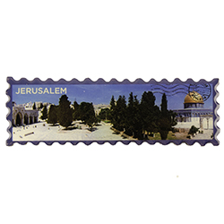 Dome of the Rock Panorama Magnet