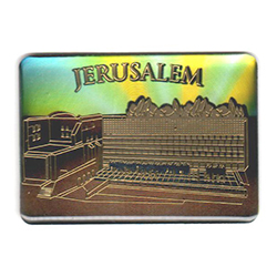 The Western Wall Shiny Magnet