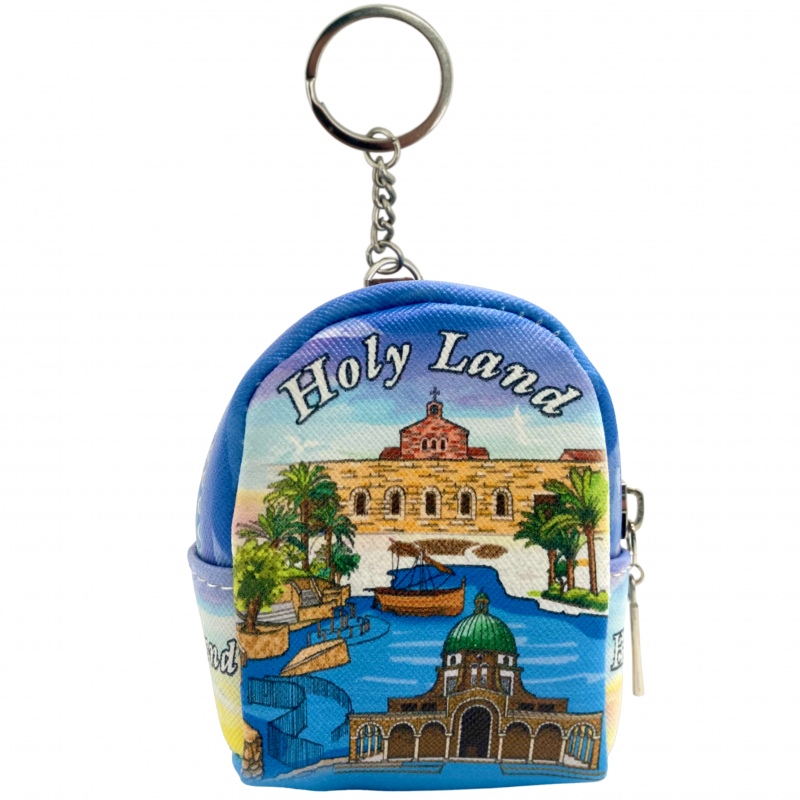 Coin Purse Key Chain- Holy Land